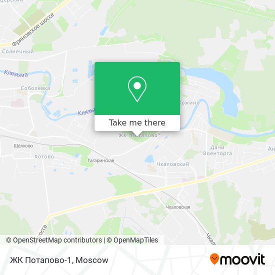 ЖК Потапово-1 map