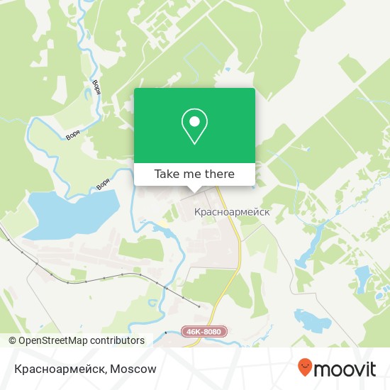 Красноармейск map