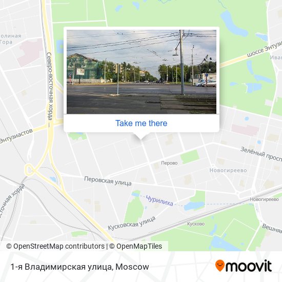 1-я Владимирская улица map