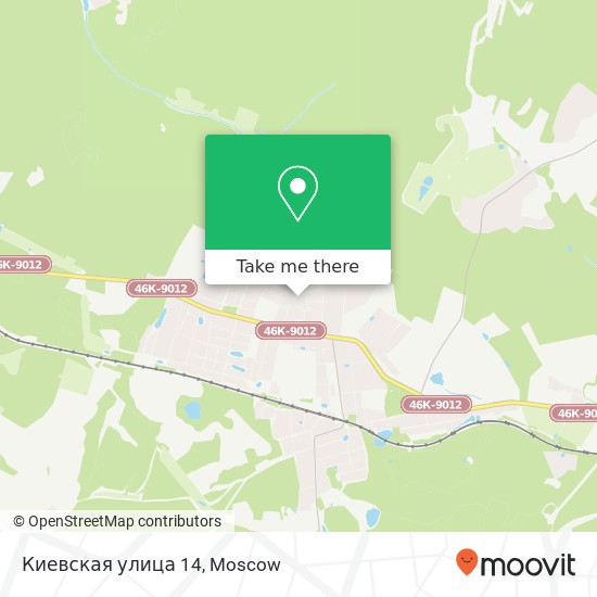 Киевская улица 14 map