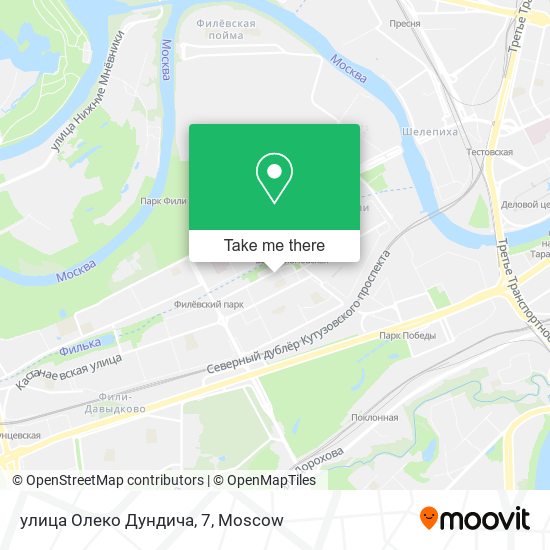 улица Олеко Дундича, 7 map