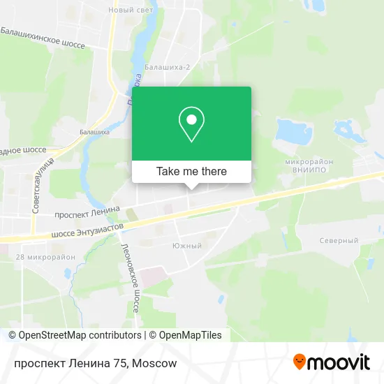 проспект Ленина 75 map