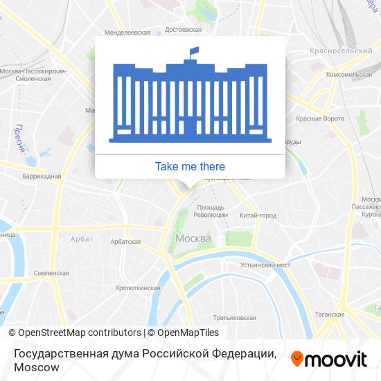 Государственная дума Российской Федерации map