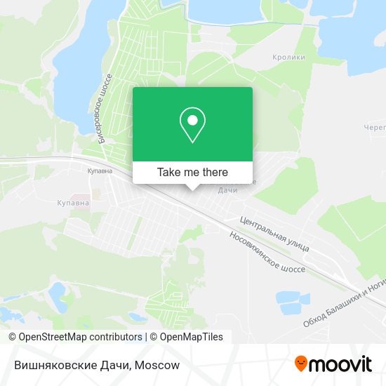 Вишняковские Дачи map