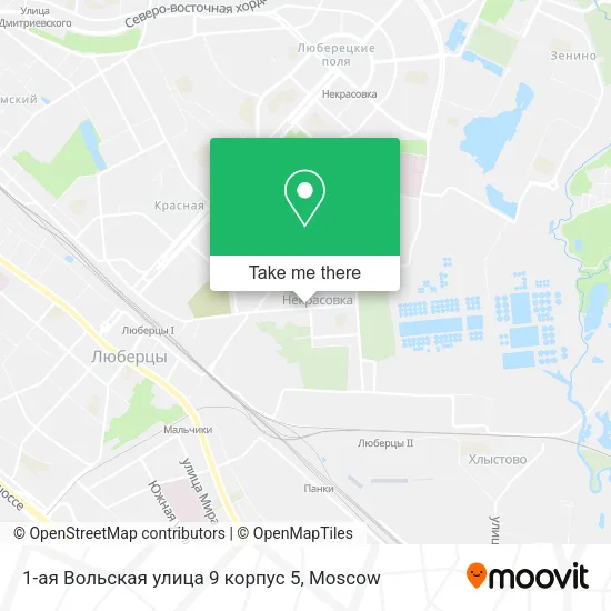 1-aя Вольская улица 9 корпус 5 map