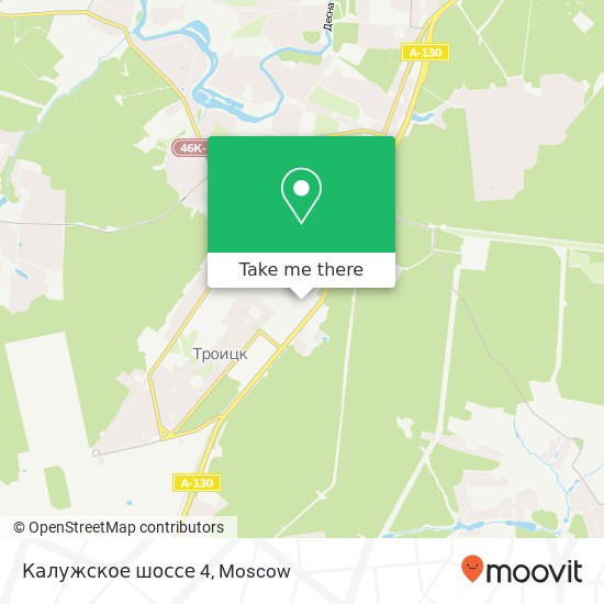 Калужское шоссе 4 map