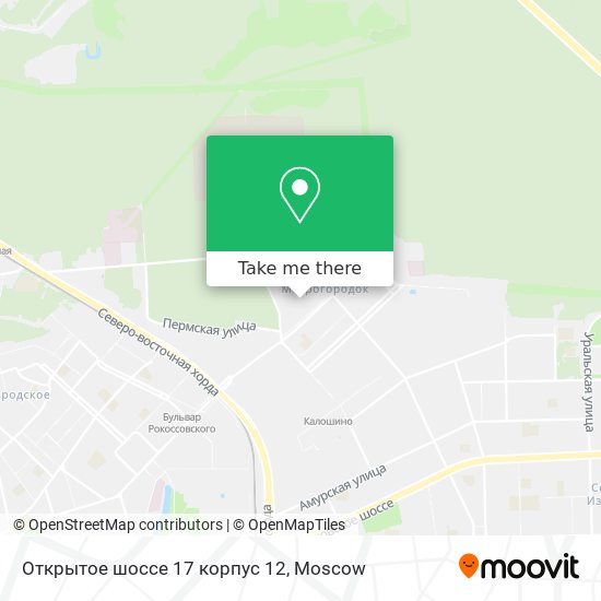 Открытое шоссе 17 корпус 12 map