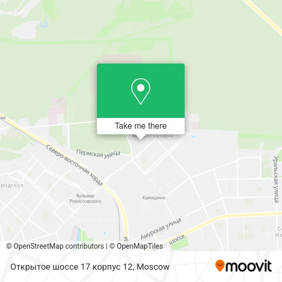 Открытое шоссе 17 корпус 12 map