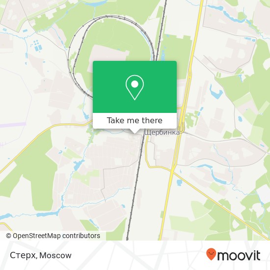 Стерх map