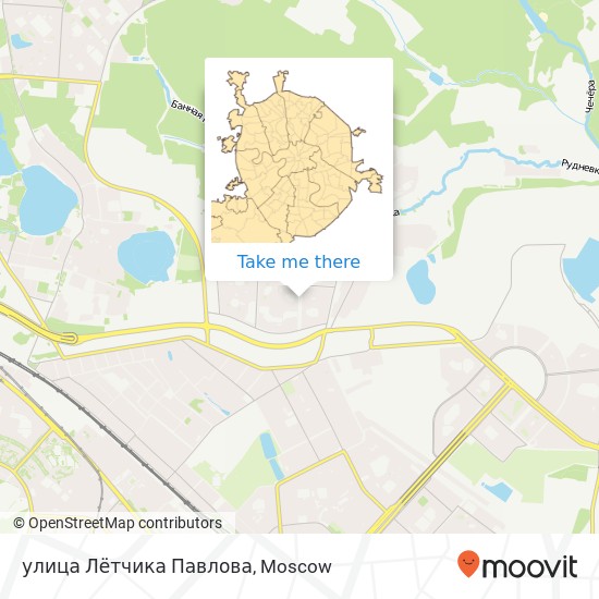 улица Лётчика Павлова map