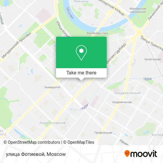 улица Фотиевой map