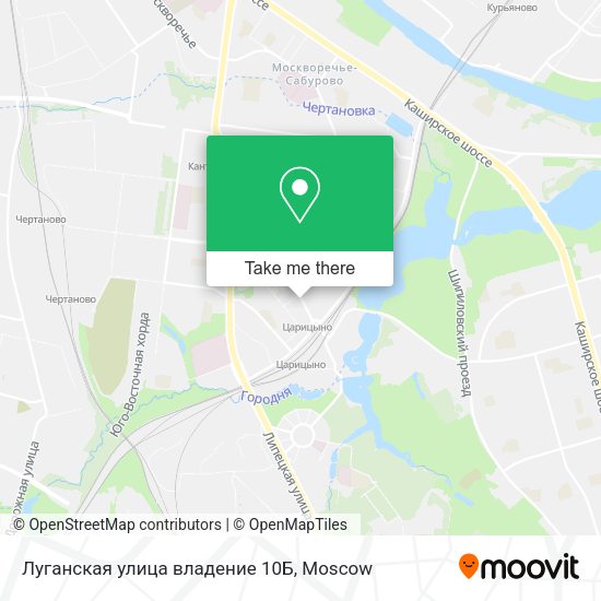 Луганская улица владение 10Б map