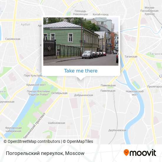 Погорельский переулок map