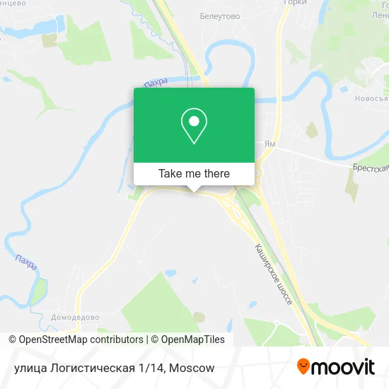 улица Логистическая 1/14 map