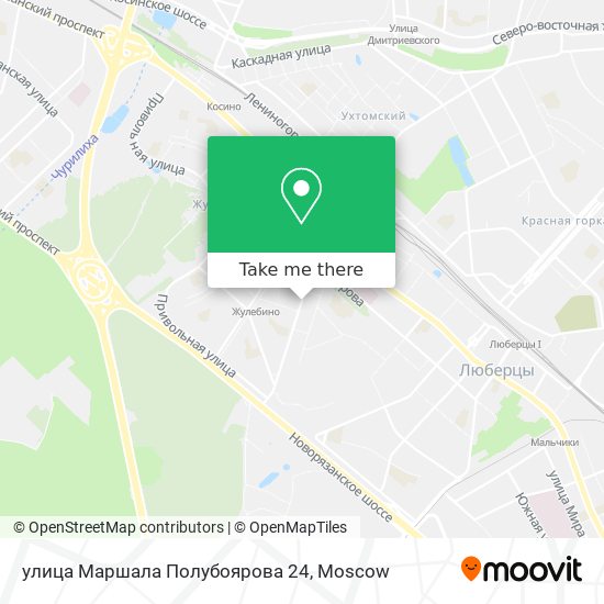 улица Маршала Полубоярова 24 map