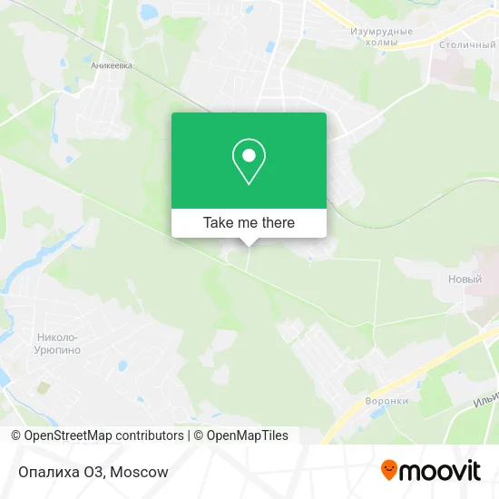 Опалиха О3 map