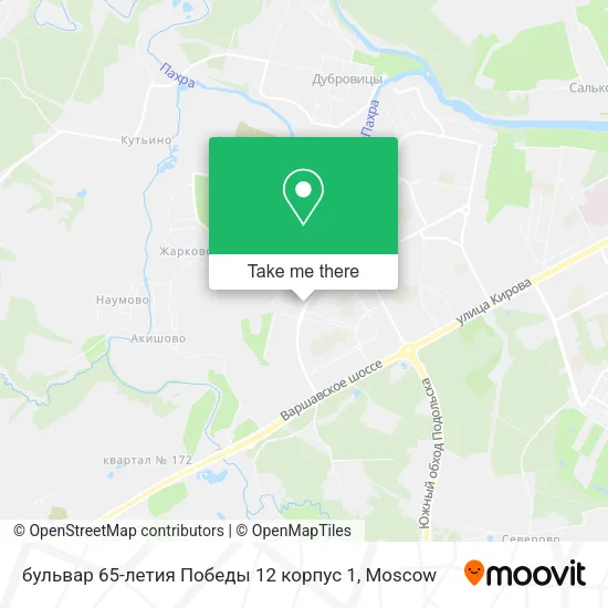 бульвар 65-летия Победы 12 корпус 1 map