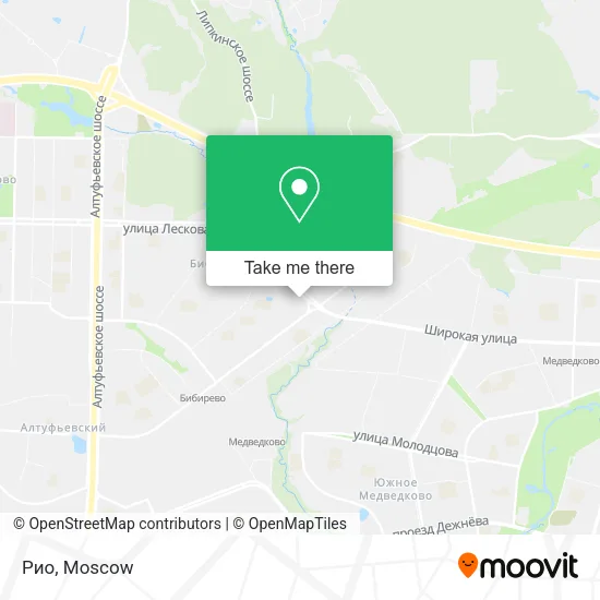 Рио map