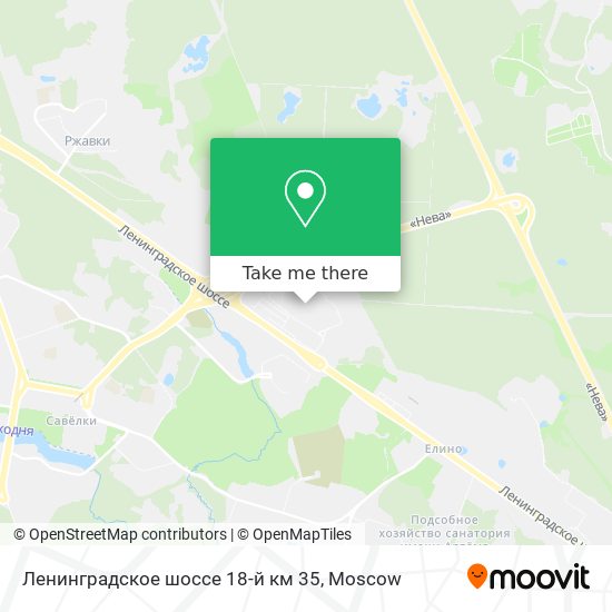 Ленинградское шоссе 18-й км 35 map