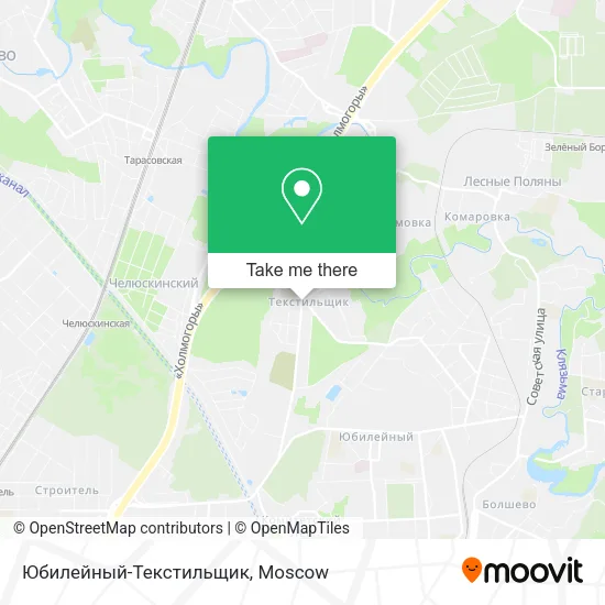 Юбилейный-Текстильщик map