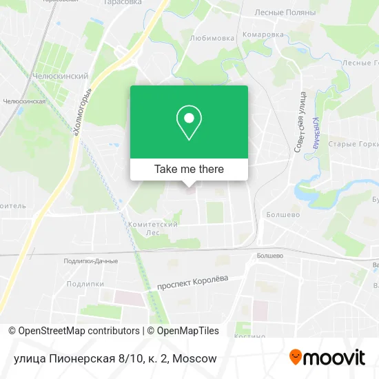 улица Пионерская 8/10, к. 2 map