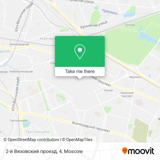 2-й Вязовский проезд, 4 map