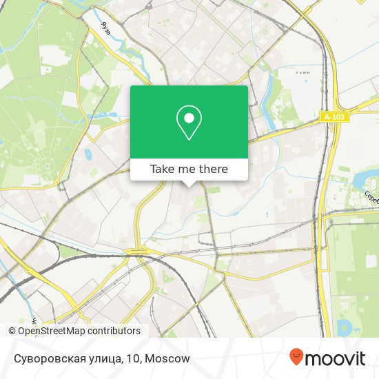 Суворовская улица, 10 map