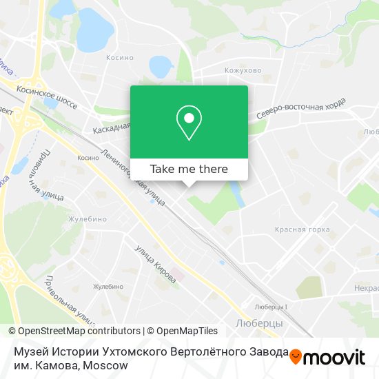 Музей Истории Ухтомского Вертолётного Завода им. Камова map