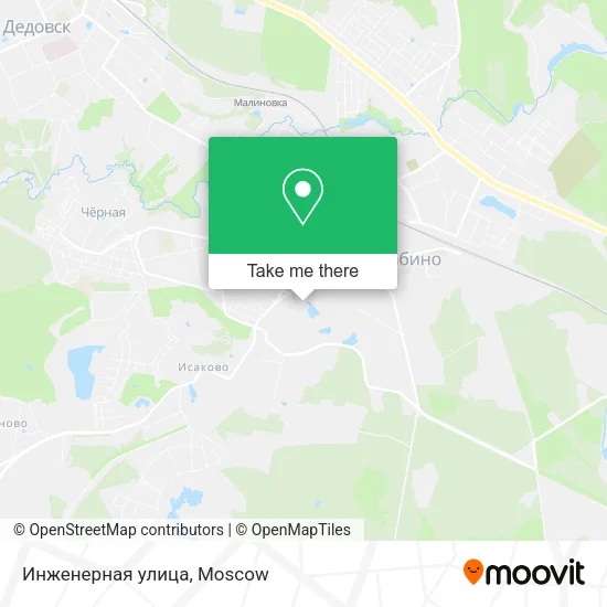 Инженерная улица map