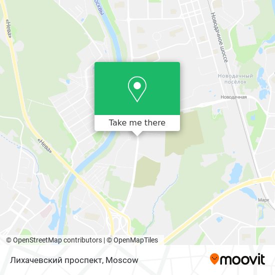 Лихачевский проспект map