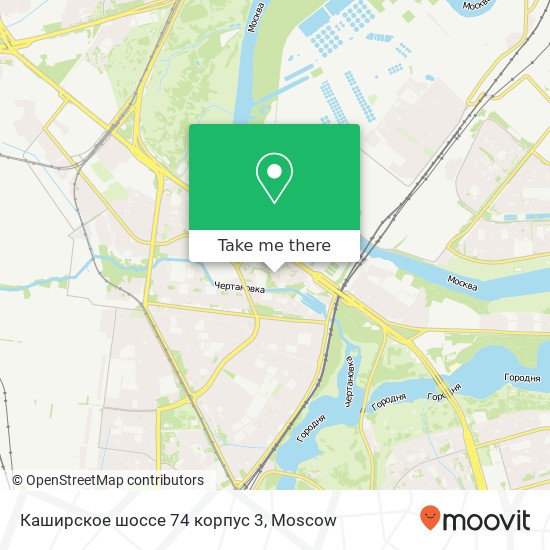 Каширское шоссе 74 корпус 3 map