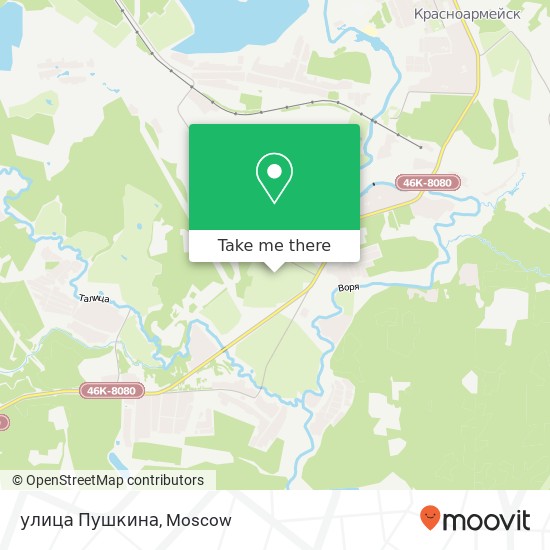 улица Пушкина map