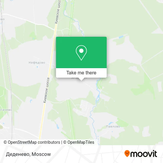Деденево map