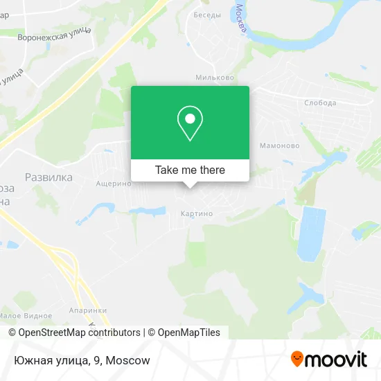 Южная улица, 9 map