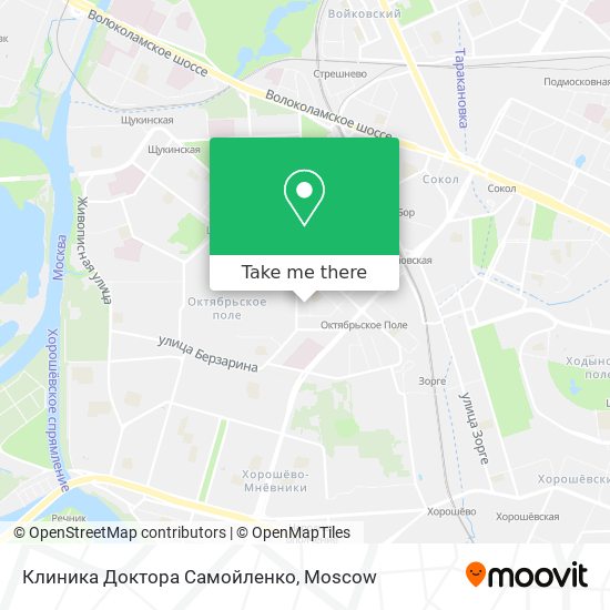 Клиника Доктора Самойленко map