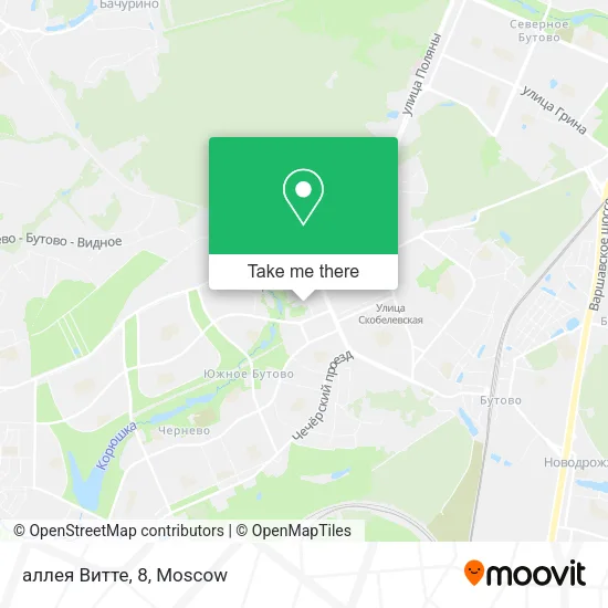 аллея Витте, 8 map
