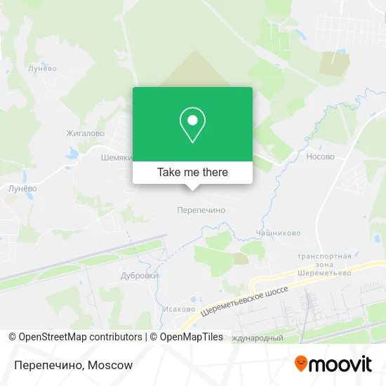 Перепечино map