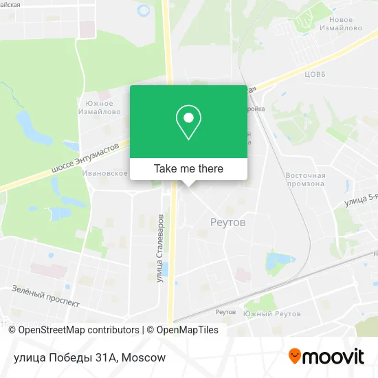 улица Победы 31А map