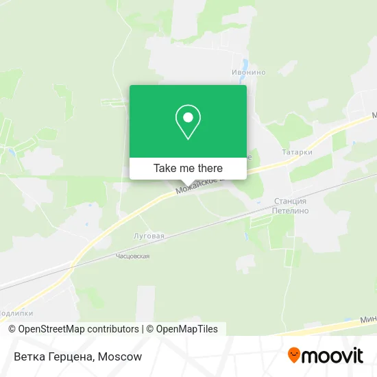 Ветка Герцена map