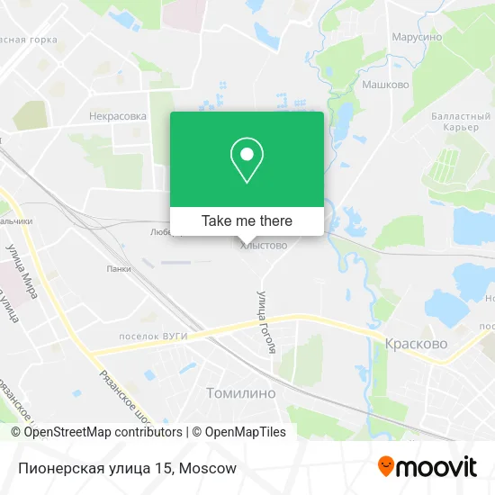 Пионерская улица 15 map