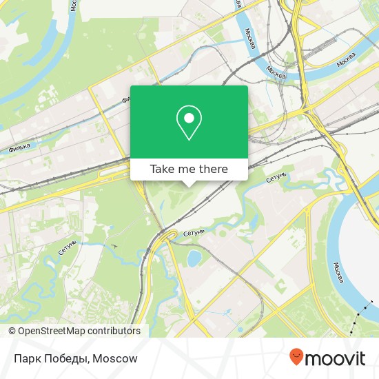 Парк Победы map