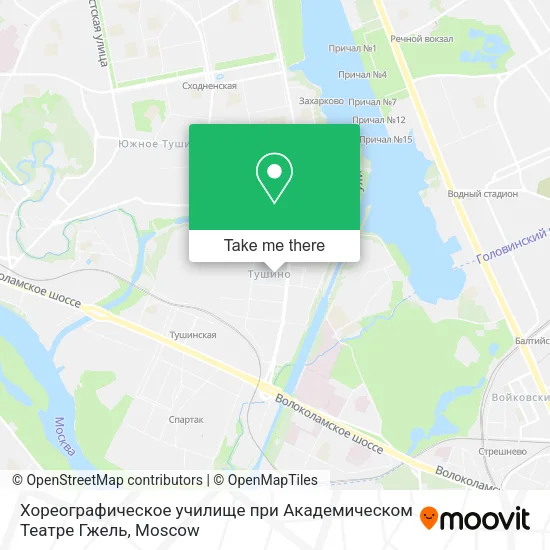 Хореографическое училище при Академическом Театре Гжель map