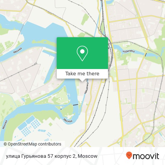 улица Гурьянова 57 корпус 2 map