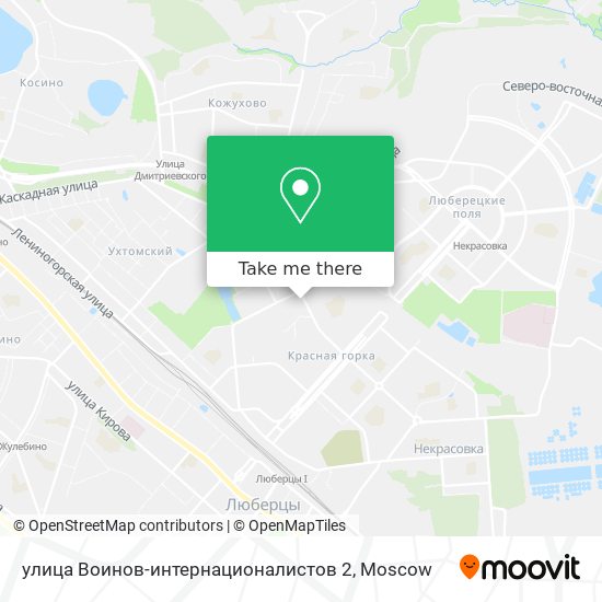 улица Воинов-интернационалистов 2 map