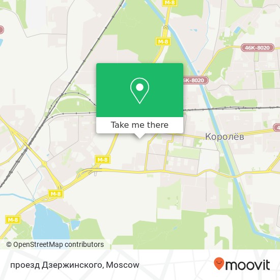 проезд Дзержинского map