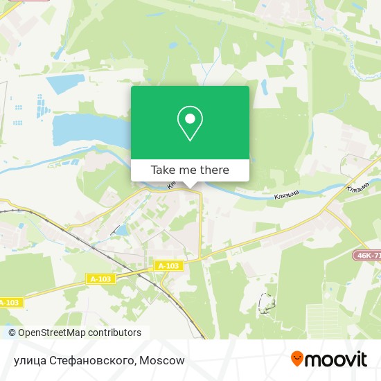 улица Стефановского map