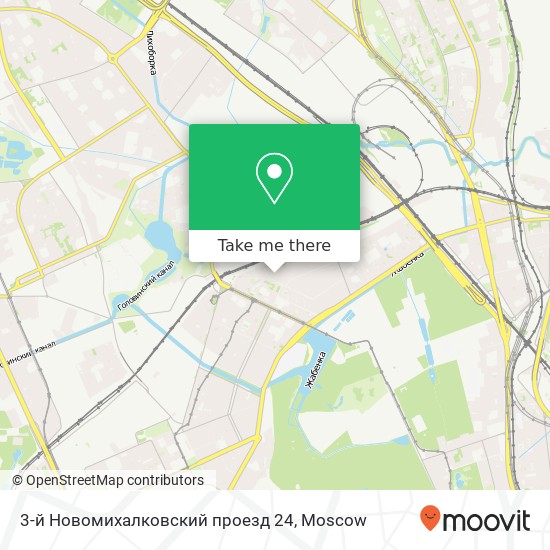 3-й Новомихалковский проезд 24 map