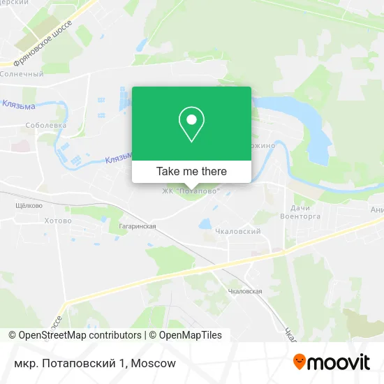 мкр. Потаповский 1 map