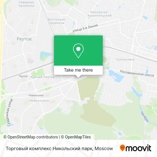Торговый комплекс Никольский парк map