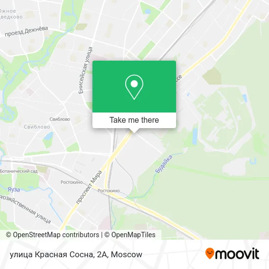 улица Красная Сосна, 2А map